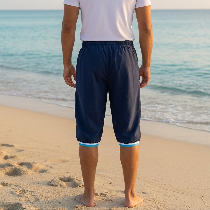 Long swim shorts